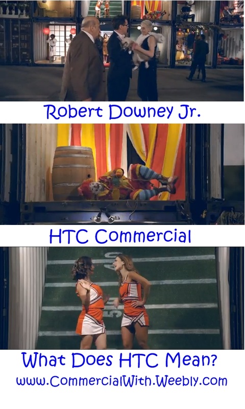 Robert Downey Jr. HTC Commercial